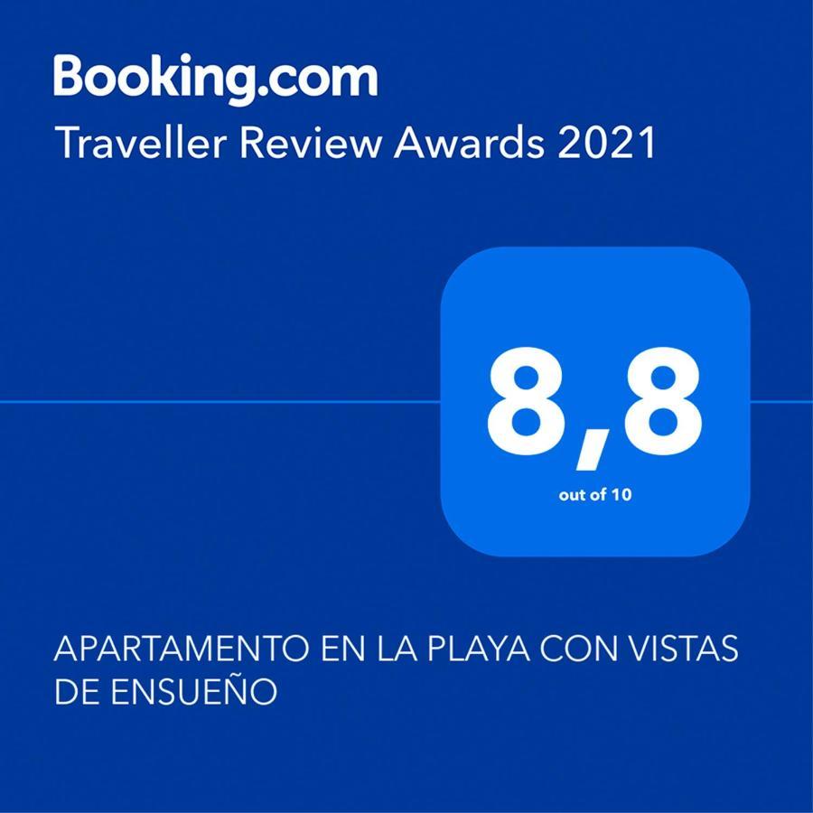 Apartamento En La Playa Con Vistas De Ensueno 阿尔姆尼卡 外观 照片