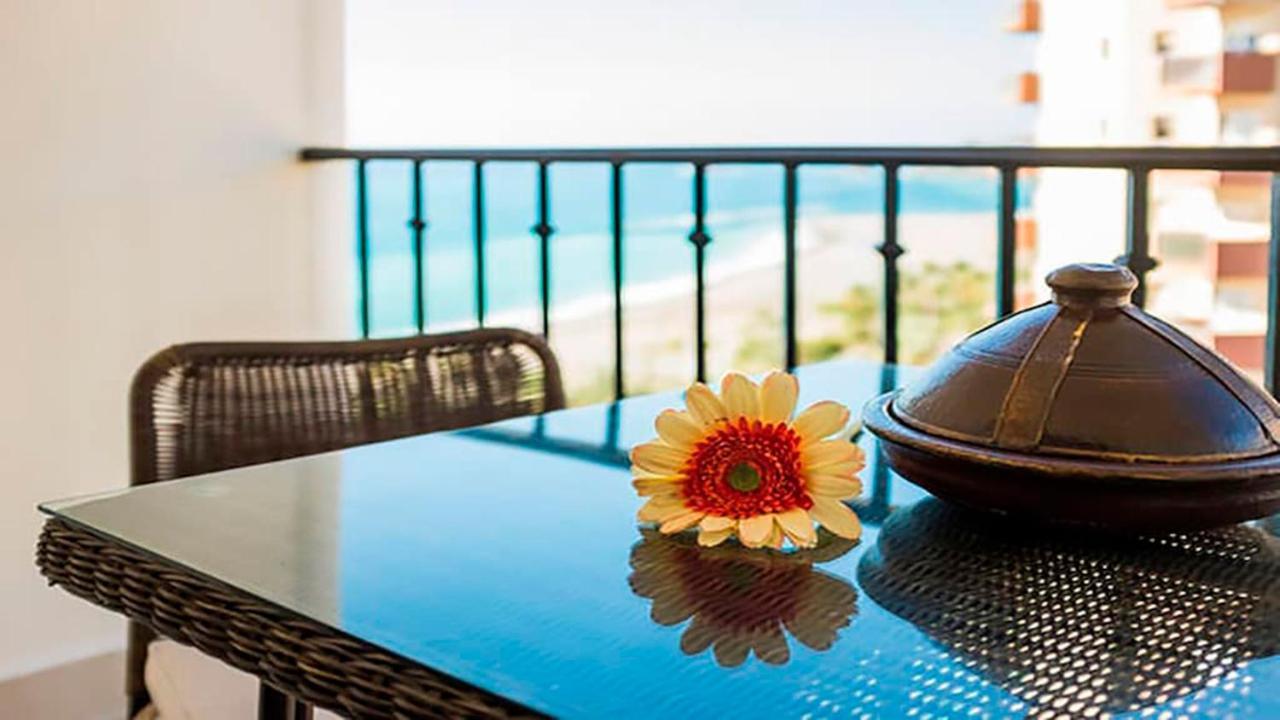 Apartamento En La Playa Con Vistas De Ensueno 阿尔姆尼卡 外观 照片