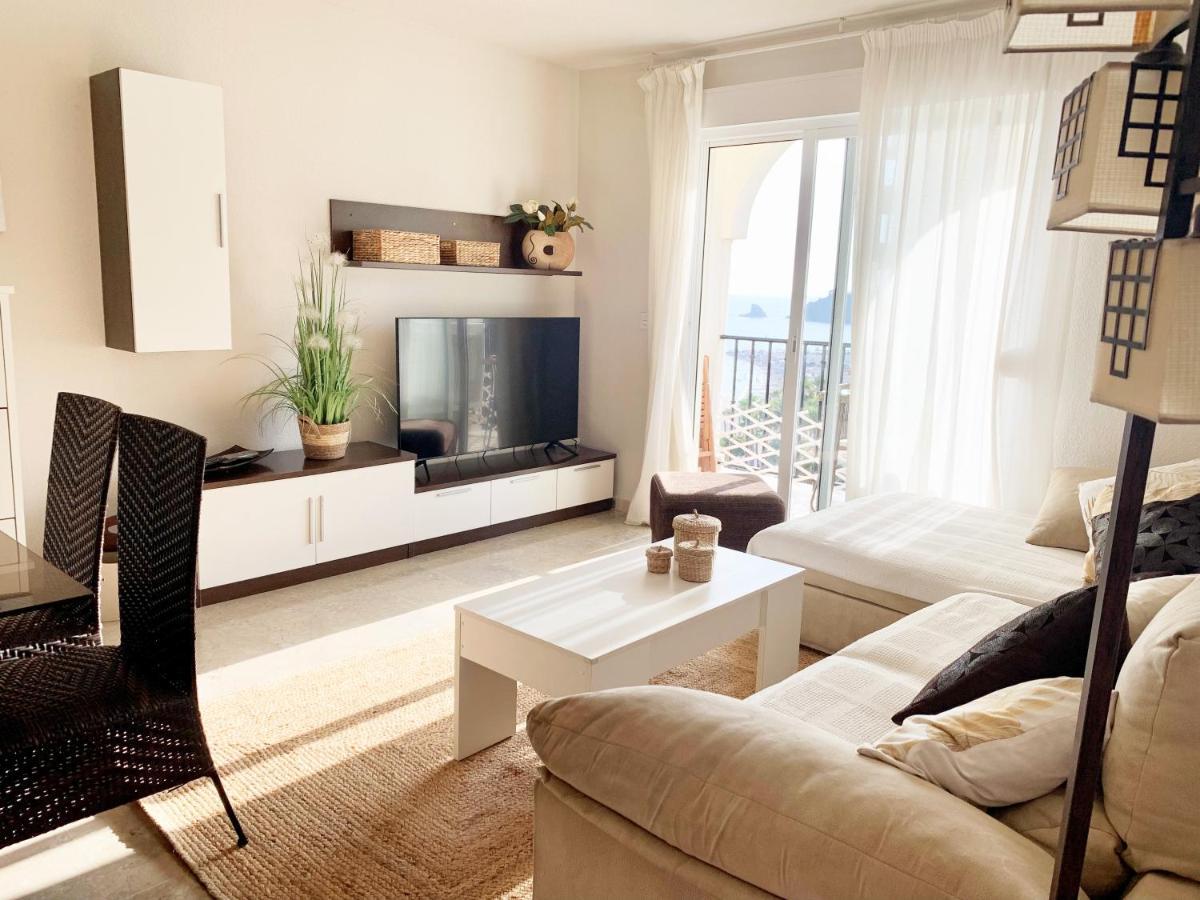 Apartamento En La Playa Con Vistas De Ensueno 阿尔姆尼卡 外观 照片