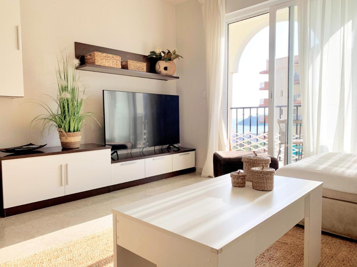 Apartamento En La Playa Con Vistas De Ensueno 阿尔姆尼卡 外观 照片