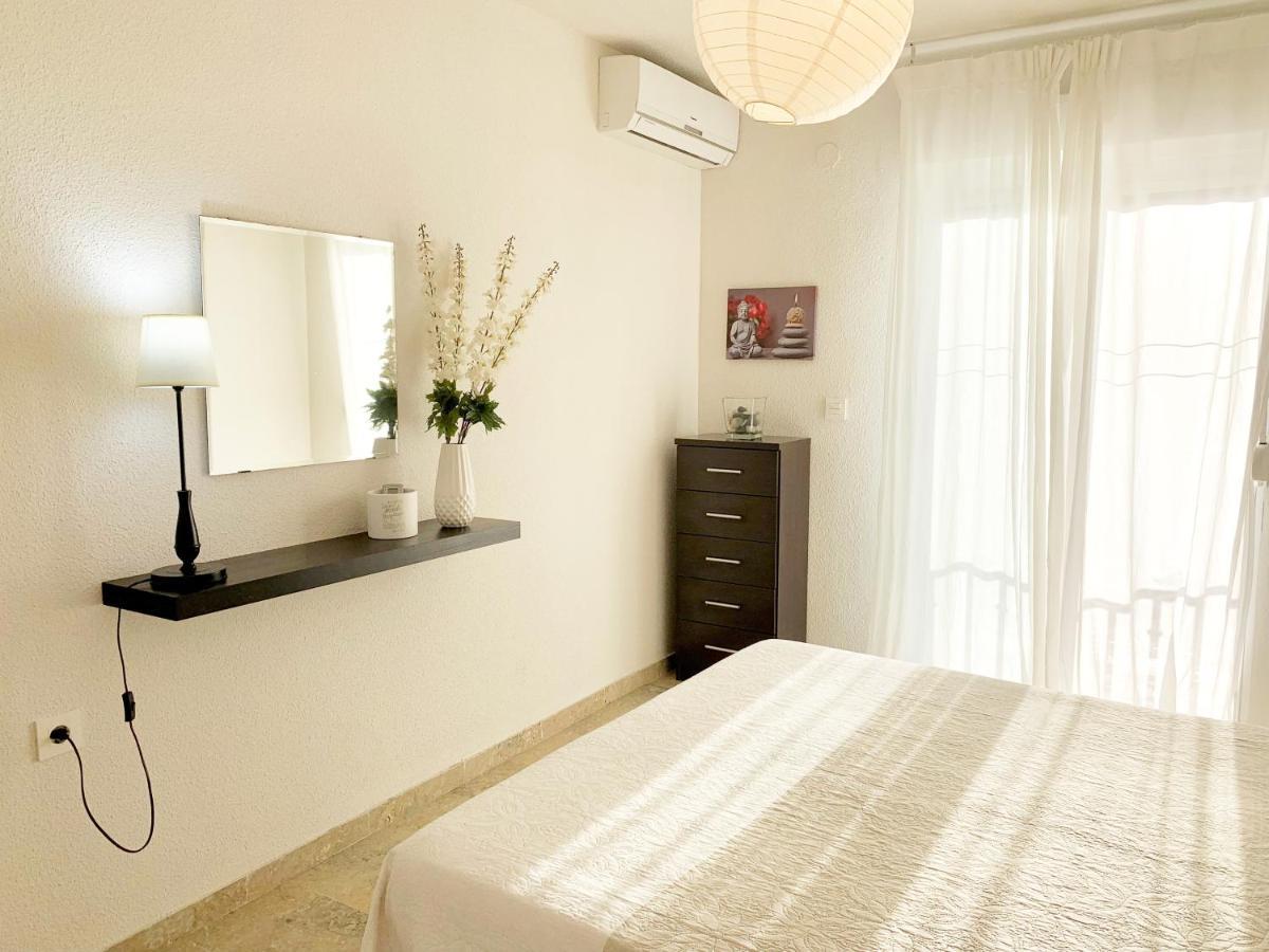 Apartamento En La Playa Con Vistas De Ensueno 阿尔姆尼卡 外观 照片